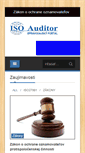 Mobile Screenshot of isoauditor.sk